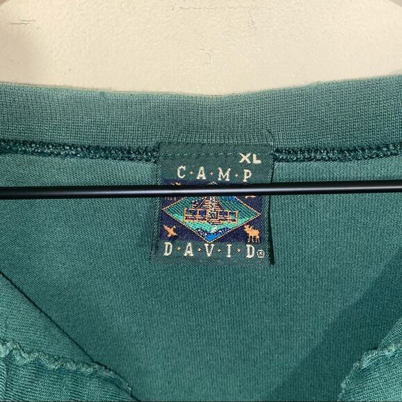 VNTG CAMP DAVID single stitch tee Sz XL - Picture 2 of 6